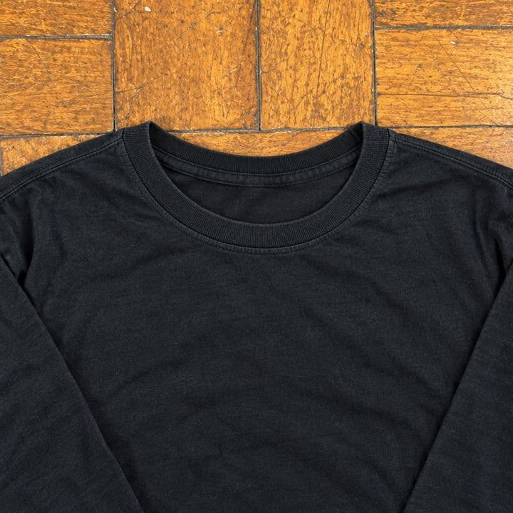 Longsleeve Emerald Overdrive preta, gola