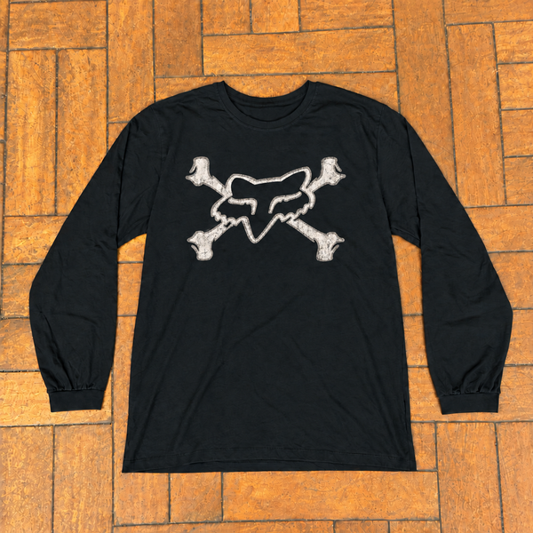 Camiseta Camiseta Manga Longa Y2K Unissex Fox ...