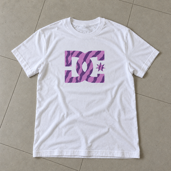Camiseta Violet Static