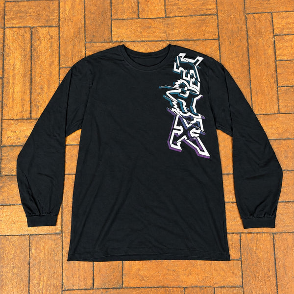 Camiseta Camiseta Manga Longa Y2K Unissex Viol...